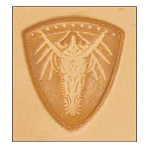  Tandy Leather 3D Dragon Shield Stamp 8565 00 Electronics