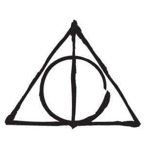  Deathly Hallows Symbol  Harry Potter  HP  Decal / Sticker 