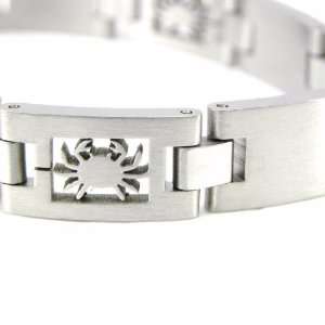  Bracelet steel Zodiac cancer. Jewelry