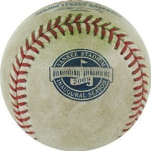  Angels at Yankees 9 14 2009 Game Used Baseball (MLB Auth 