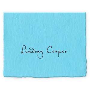  Handcrafted Pacific Blue Stationery 