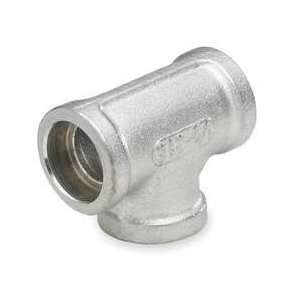 SHARON PIPING 6JL26 Tee, 2 In, Threaded, 316 SS  
