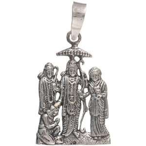  Shri Rama Durbar   Sterling Silver 