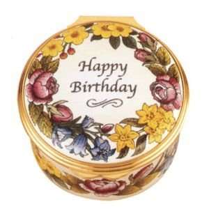 Halcyon Days Enamels Birthdays and Anniversaries Collection Happy 