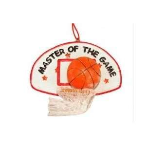  3 Master of The Game Basketball Christmas Ornament