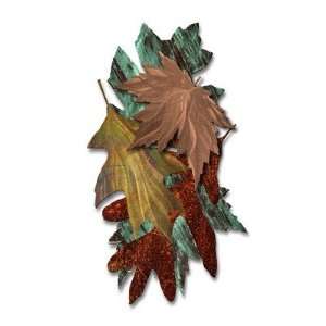  All My Walls FLOR00055 Leaves of Metal Wall Hanging