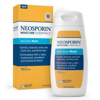 Neosporin Essentials Moisture Body Wash, Soap Free, Fragrance Free 10 