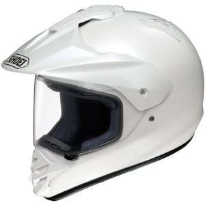   Sport Motorcycle Helmet Crystal White Large L 0114 0129 06 Automotive