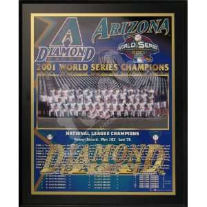  2001 Arizona Diamonbacks Major League Baseball World Series 