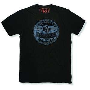  Roland Sands Designs Badge T Shirt   Small/Black 