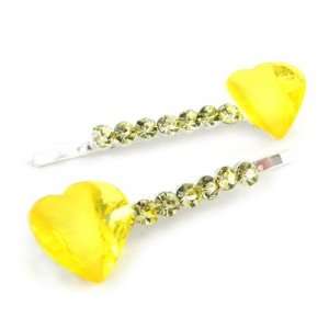  Hair clip Princesa yellow. Jewelry