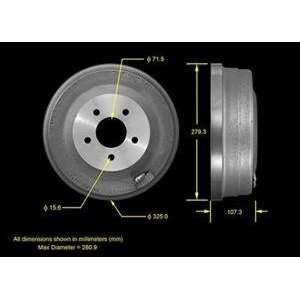  Bendix PDR0786 Brake Drum Automotive