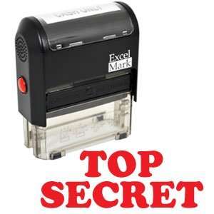  TOP SECRET Self Inking Rubber Stamp   Red Ink (42A1539WEB 