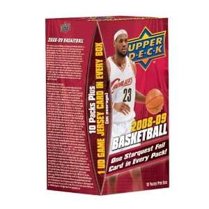  2008 09 Upper Deck Basketball Trading Cards   Blaster Box 