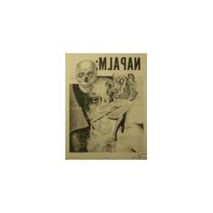  Napalm Anti war 1960s W.m. Weege Poster 19x25 (113 