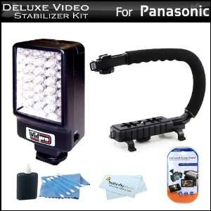  Deluxe Video Stabilizer Kit For Panasonic SDR H100K 