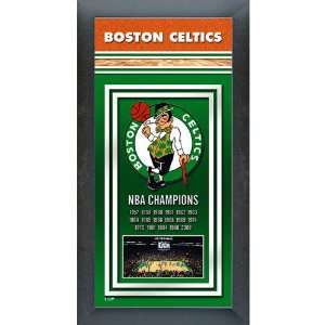  Celtics Team Champions Framed Photo 