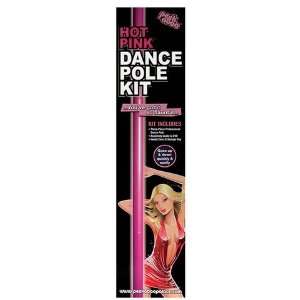  Hot pink dance pole kit