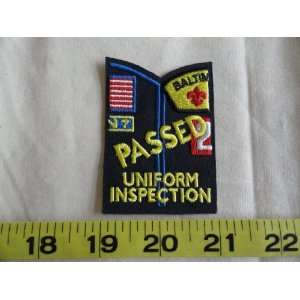  BSA Uniform Inspection   Passed Patch 