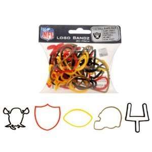  Oakland Raiders Silly Bandz   20 pack 