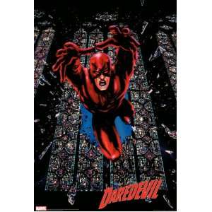  Daredevil   Comic Poster (Daredevil Jumping) (Size 27 x 