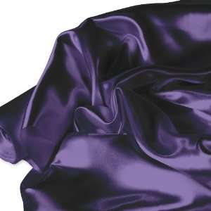  Purple Satin Fabric 58/60 x 10yd 