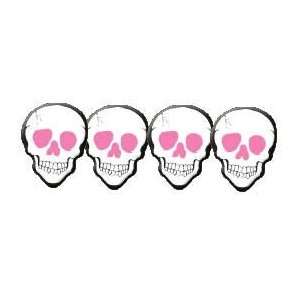  Girls Rock Picks Pink Skull 4 pack Medium Musical 