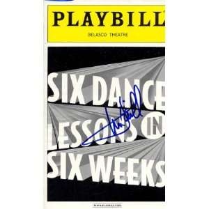   MARK HAMILL Signed 6 DANCE LESSONS 6 WEEKS Playbill 