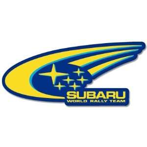  SUBARU World Rally Team car styling sticker 6 x 3 