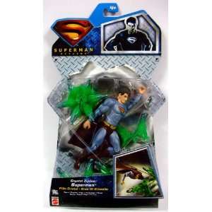   Returns Man of Steel Crystal Zipline Superman Figure Toys & Games