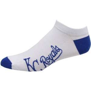  MLB Kansas City Royals White Team Logo Ankle Socks Sports 
