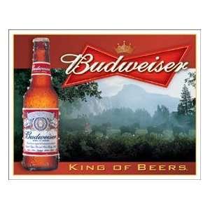  Tin Sign Budweiser Beer #1282 