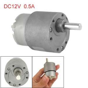   Output Speed 12V Rated Voltage Round DC Geared Motor