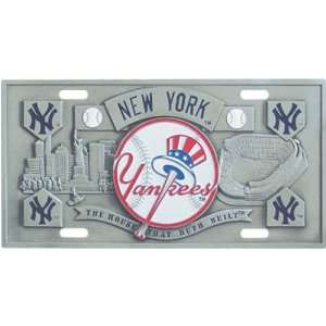  New York Yankees MLB Sport Plate by Half Time