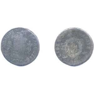  France 1793 W LAN II 2 Sols, Lille Mint, KM 621.13 