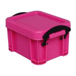  Really Useful Box 0.14 litre  trans pink