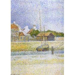  Hand Made Oil Reproduction   Georges Pierre Seurat   32 x 