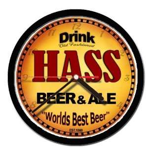  HASS beer and ale cerveza wall clock 