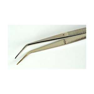   49153 Carbon Steel Guide Pin Style 22B Tweezer, 155mm Overall Length