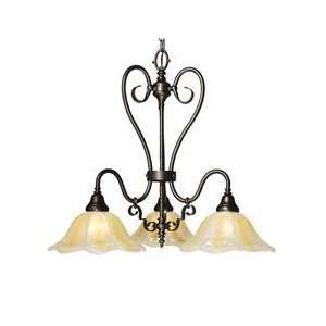  1586   Enchante Three Light Chandelier