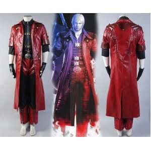  DMC Devil May Cry 4 Dante Cosplay Costume Custom Full Set 