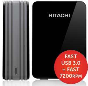  Hitachi Touro Desk Pro 1 TB USB 3.0 External Hard Drive 