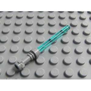  Lego Star Wars minifig MINI FIGURE BLUE LIGHT SABER Weapon 