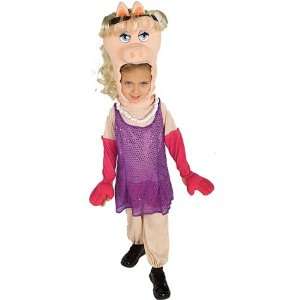  Childs Miss Piggy Halloween Costume (Size 2 4T Toys 