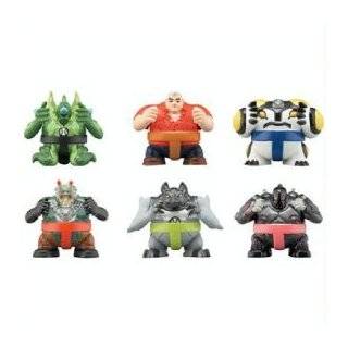 Ben 10 Sumo Slammer Battle Set 3 Benwolf, Cannonbolt, Wildvine, Max 