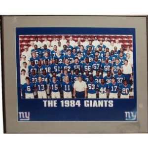 NY Giants 1984 Team Photo (No Names) Colored   NFL Photos  