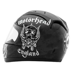  Rockhard Motorhead Motorizer Black Medium Full Face Helmet 