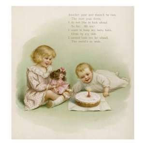  Babys First Birthday Party, with Elder Sister and Doll 