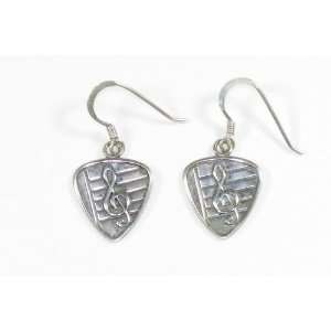   Pick Sterling W/Clef Silver MAAG ER 15MM (F32) Jeffrey David Jewelry