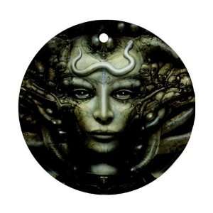  Giger sci fi art Ornament round porcelain Christmas Great 
